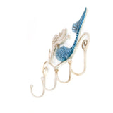 Iron Figurines Crafts Wall Hanger Hook Wall Mount Coats Towels Bags Key Rack Holder for Bathroom Metal Sculpture