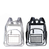 Women Backpack Transparent Versatile Student Bags Youth Backpacks Spring New School Bag For Teenagers Girls Feminina Rucksack