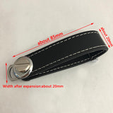 Car Key Pouch Bag Case Wallet Holder Chain Key Wallet Ring Collector Housekeeper EDC Pocket Key Organizer Smart Leather Keychain