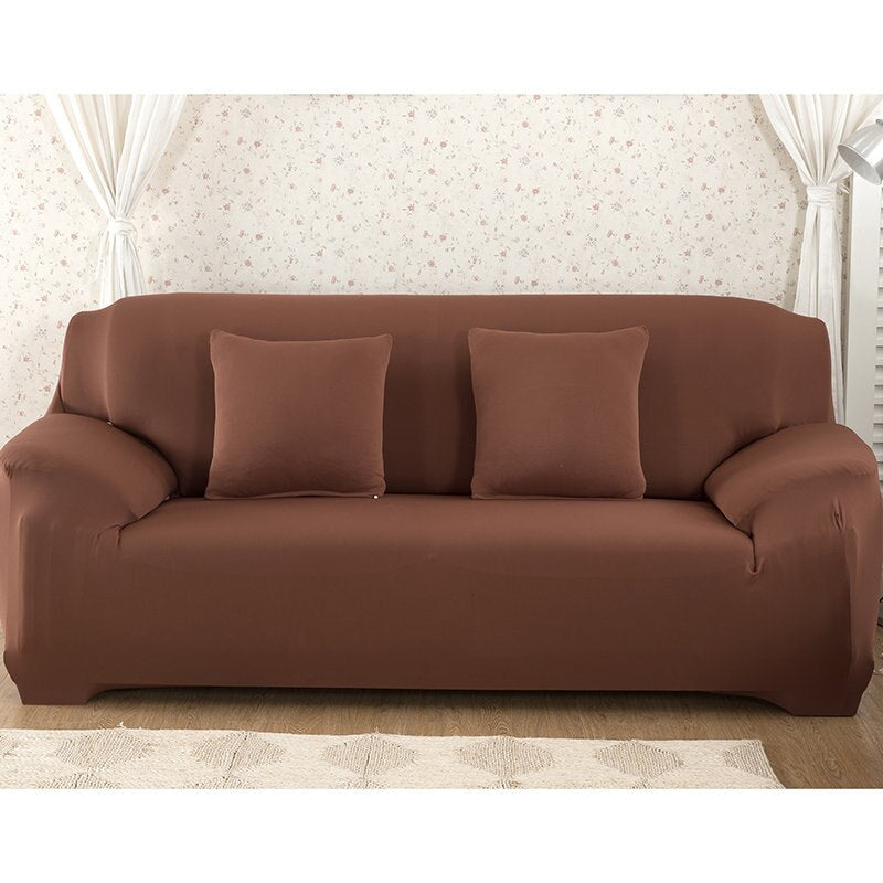Grey Elastic Sofa Cover Cotton All-inclusive Stretch Slipcover Couch Cover Sofa Towel Sofa Cover for Living Room copridivano 1pc