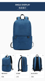Men's Backpack Lightweight Canvas Foldable Backpack Waterproof Bolsa School Bags For Teenagers Laptop Backpack Mochila Escolar