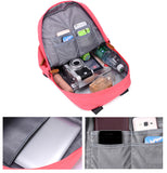Men's Backpack Casual Business Notebook Backpack Light 15.6-inch Laptop Bag Anti Theft Backpack Travel Rucksack Gray sac a dos