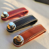 Car Key Pouch Bag Case Wallet Holder Chain Key Wallet Ring Collector Housekeeper EDC Pocket Key Organizer Smart Leather Keychain