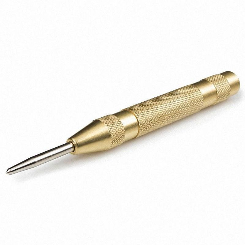 Automatic Centre Punch 5'' Automatic Center Pin Punch Strike Spring Loaded Marking Starting Holes Tool Chisel Steel