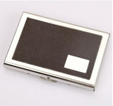 Quality Stainless Steel Credit Card Holder Men Slim Anti Protect Travel ID Cardholder Women Rfid Wallet Metal Case Porte Carte