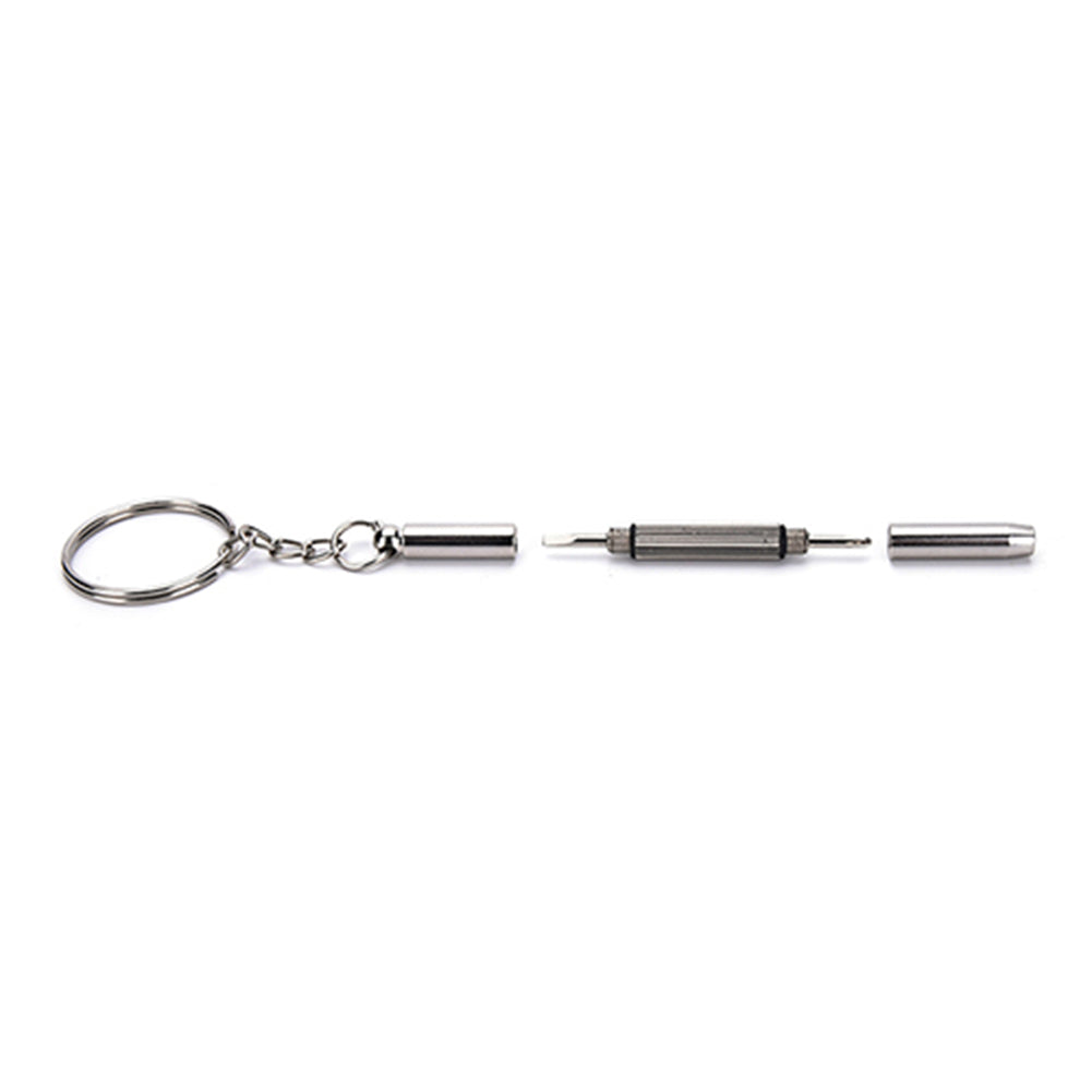 Portable 3 in 1 Keychain Screwdriver Eyeglass Sunglasses Watch Repair Kit Tool
