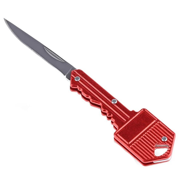 Mini Key Knife Letter Camp Outdoor Keyring Ring Keychain Fold Open Opener Pocket Package Survive gadget Multi Tool Blade Box kit