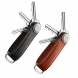 Car Key Pouch Bag Case Wallet Holder Chain Key Wallet Ring Collector Housekeeper EDC Pocket Key Organizer Smart Leather Keychain