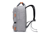 Men's Backpack Casual Business Notebook Backpack Light 15.6-inch Laptop Bag Anti Theft Backpack Travel Rucksack Gray sac a dos