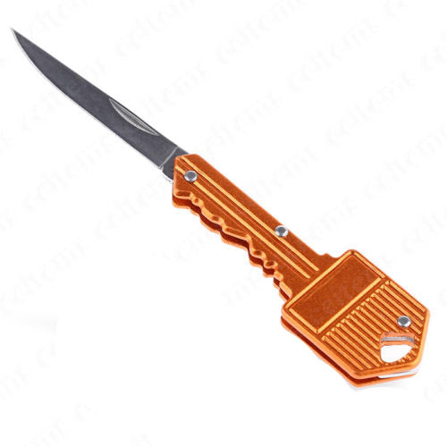 Mini Key Knife Letter Camp Outdoor Keyring Ring Keychain Fold Open Opener Pocket Package Survive gadget Multi Tool Blade Box kit