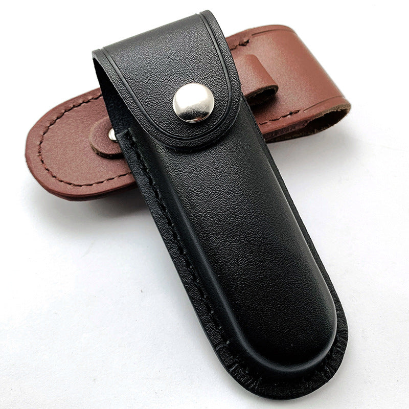 Brand new Sheath / Folding Knife Sheath Holster Leather Knife The First Floor Leather Knife Sheath For Swiss knife