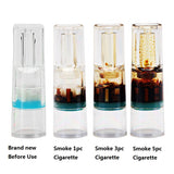 100pcs Set Disposable Smoking Filter Cigarettes Pipe Tobacco Cigarette Holder Reduce Tar Filter Mouthpiece Cleaning Container