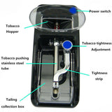 Professional 1pc Electric Easy Automatic Cigarette Rolling Machine Tobacco Injector Maker Roller Portable Cigarette Machine Tool