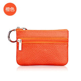 Fashion Leather Wallet Women Men Multi Functional zipper Leather Coin Purse Card Wallet Coin Purse Pouch Key Holde cartera mujer