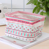 DIY Desktop Storage Basket Sundries Underwear Toy Storage Box Cosmetic Book Organizer Stationery Container Laundry Basket