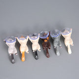 Diy Cat Sucker Animal Phone Bracket Support posture home decor miniature fairy garden decoration accessories modern figurine toy