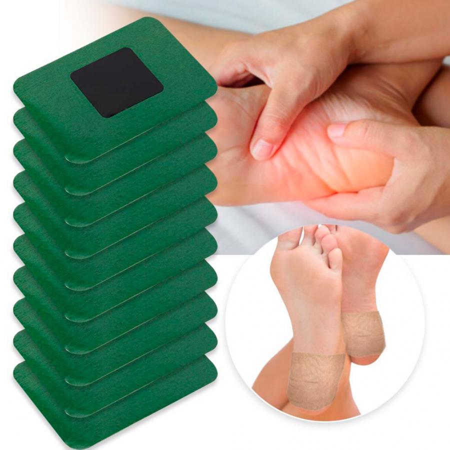 Medical Heel Spur Patch Pain Relief Calcaneal Spur Plaster Moxibustion Foot Care Treatment Sticker Health Care Tools 10Pcs/lot Main image