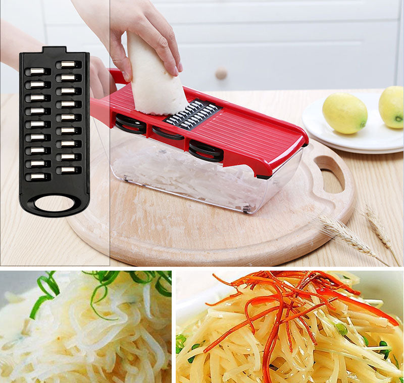 Manual Vegetable Cutter With Steel Blade Potato Peeler Carrot Grater For Vegetable Mandoline Slicer Kitchen Accessories Gadget