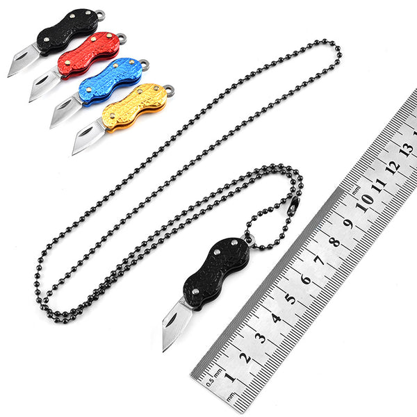 Mini Portable Knife Fold Camping Folding pocket Keychain Outdoor tool Self-defense Peanut knife EDC tool NEW