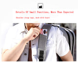 Men Multifunction Anti Theft Backpack 15.6" Inch USB Charging Laptop Backpacks Waterproof Schoolbag Business Travel Bags for Men