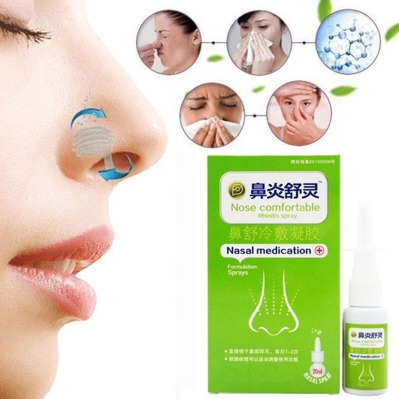 Nasal Sprays Chronic Rhinitis Sinusitis Spray Chinese Traditional Medical Herb Spray Rhinitis Treatment Nose Care Products Secondary image