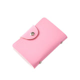 New PU Leather Function 24 Bits Card Case Business Card Holder Men Women Credit Passport Card Bag ID Passport Card Wallet
