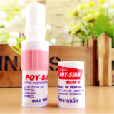 1pc Thailand Nasal Inhaler Poy sian Mark 2 Herbal Nasal Inhaler Poy Sian Stick Mint Cylinder Oil Brancing Breezy Asthma