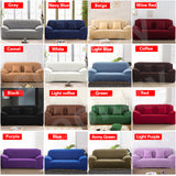 Grey Elastic Sofa Cover Cotton All-inclusive Stretch Slipcover Couch Cover Sofa Towel Sofa Cover for Living Room copridivano 1pc
