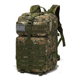 40L Tactical Assault Pack Backpack Molle Waterproof Bug Out Bag Small Rucksack for Outdoor Hiking Camping Hunting sac a dos