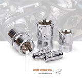 1/4" 3/8" 1/2 E-Socket Sockets Set Adapter Torx Star Bit Repair Hand Tools Head for Torque Spanner Ratchet Socket Wrench