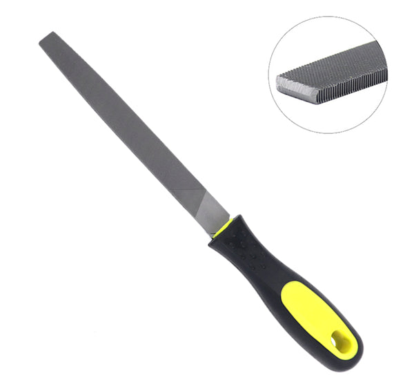 Wood File Steel File Rasp 6''/8''/10'' Round/Flat/Square/Triangle/Half-round Metal Files For Craft Carving Woodworking Tools