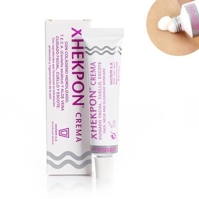 Xhekpon Crema Face Neck Cream 40ml Neckline Cream Wrinkle Smooth Anti Aging Whitening Cream Moisturizing Nourishing Neck Care Main image