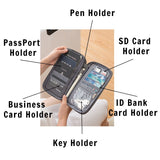 Waterproof Passport Cover Travel Wallet Big Credit Card Wallets Key Organizer housekeeper Travel Accessories Bag Card Holder