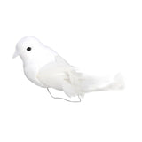 2PCS/lot Cute Artificial Feather Birds Bundled Foam Pigeons with Claw Photo Props Home Decoration