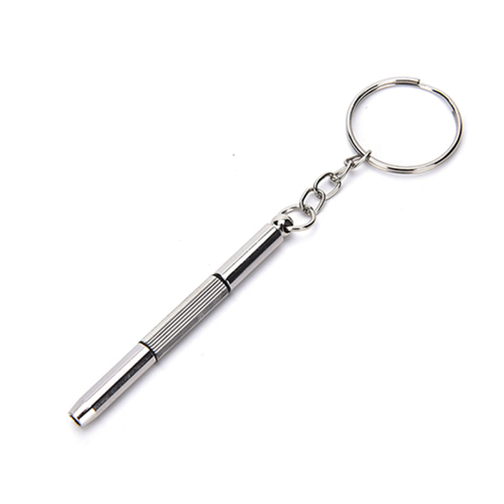 Portable 3 in 1 Keychain Screwdriver Eyeglass Sunglasses Watch Repair Kit Tool