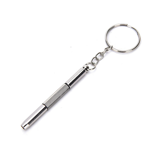 Portable 3 in 1 Keychain Screwdriver Eyeglass Sunglasses Watch Repair Kit Tool