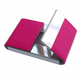 Double Open ID Credit Card Holder PU Leather Card Wallet Case Bank Card Business Style Case for Men Bussiness Cards Dropship