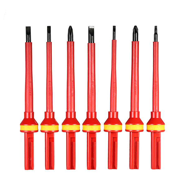 13pcs 1000V hand tools multitool Insulated Screwdrivers Set + Magnetic Slotted Phillips Pozidriv Torx Bits electrician tools
