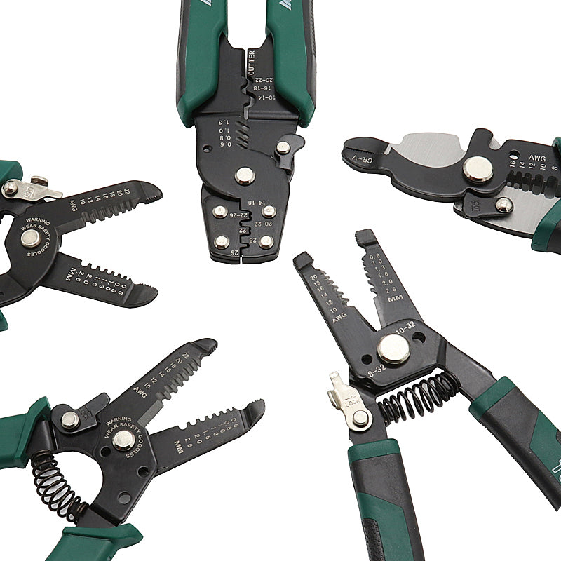 Wire Stripper Decrustation Pliers Multi tool Repair Tool Pliers Cable Wire Stripping Pliers Crimping Tool Pliers Combination