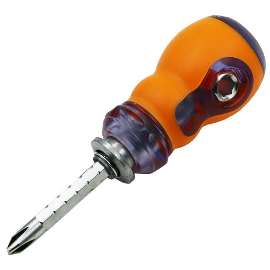 Repair Tools 2 in 1 Mini Screwdriver Double Ended CRV Matnetic Telescopic Screwdriver Phillips/Torx Home Repair Hand Tools Main image