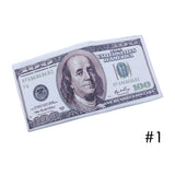 Men Women Bifold Three Options PU Wallet ID Credit Card Storage Holder Purses Fashion Money Clips Dollar Organizer Carteras
