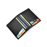 Super Slim Wallet Genuine Leather Mini Credit Card Holder Wallet Male Purse Business Card Holders RFID Wallet Men tarjetero