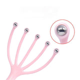 1Pc Five Finger Relax Massager Head Hair Held SPA Scalp Neck Stress Release Head Physician Steel Ball Massage Relaxation