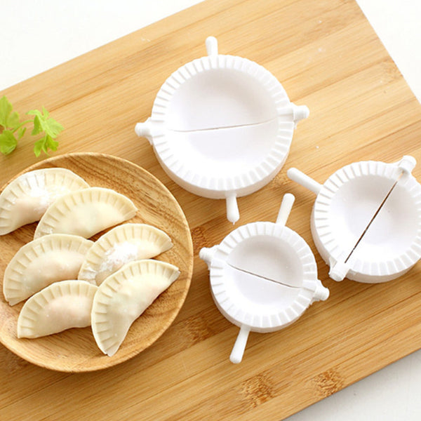 New 3pcs Press Ravioli Dough Pastry Pie Dumpling Maker Gyoza Tools Mould Tool 3 Size Easy Eco Friendly Dumpling Mould