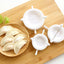 New 3pcs Press Ravioli Dough Pastry Pie Dumpling Maker Gyoza Tools Mould Tool 3 Size Easy Eco Friendly Dumpling Mould