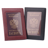 Russia Passport Cover Waterproof Passport Case Transparent Clear Case For Passport Business Card Holders Wallet Case Pouch