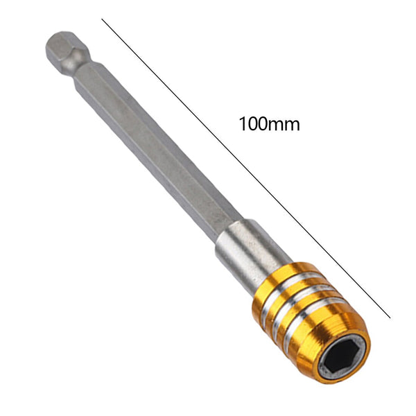 1/4" Hex Shank Drill Bit Holders Quick Release Magnetic Screwdriver Bit Holder 60mm/100mm/150mm