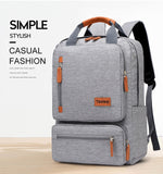 Men's Backpack Casual Business Notebook Backpack Light 15.6-inch Laptop Bag Anti Theft Backpack Travel Rucksack Gray sac a dos