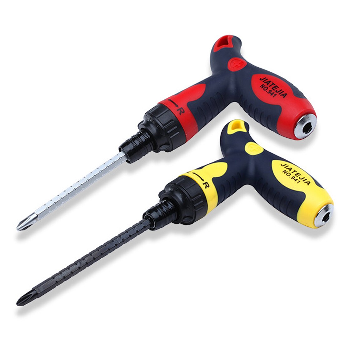 1PCS Screwdriver T-type Anti-slip Alloy Steel Multifunctional T Handle Ratchet Screwdriver Repair Hand Tools High-quality