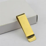 5 PCS High Quality Stainless Steel Metal Money Clip Fashion Simple Silver Dollar Cash Clamp Holder Wallet for Men Women cartera